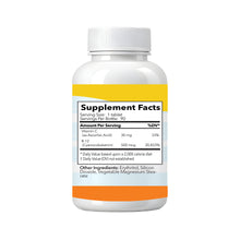 Load image into Gallery viewer, Citrus Boost B12 | Natural Energy &amp; Immune Support 500mcg Vitamin B12 + 30mg Vitamin C | 90 Chewable Citrus Tablets

